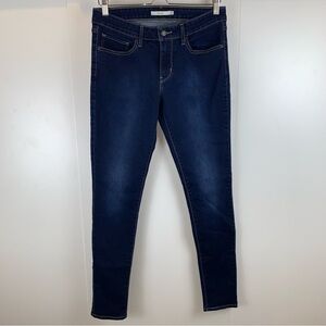 Levi's 711 sz 30 Dark Wash Stretch Denim Women’s Skinny Jeans